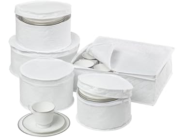 Honey-Can-Do Dinnerware Storage Containers Set