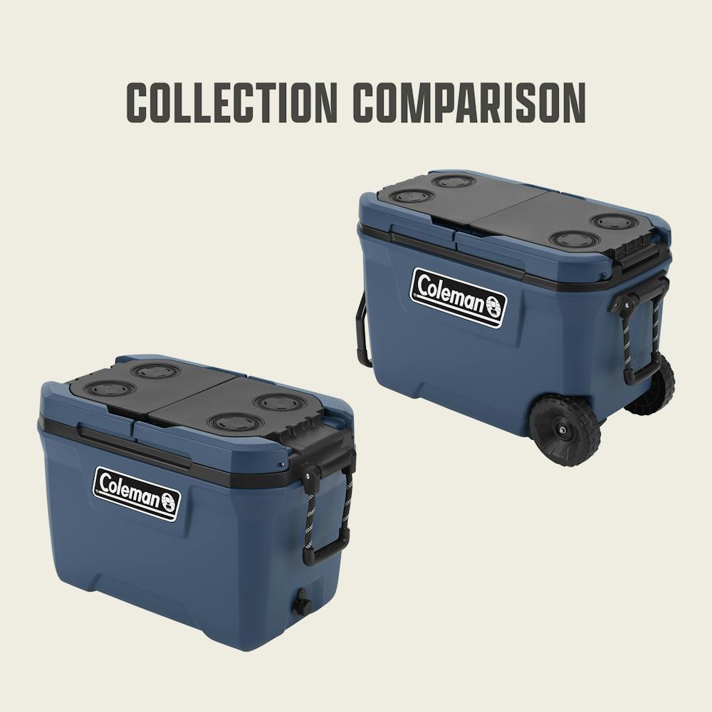 Flex 'N Go™ 62-Quart Wheeled Cooler