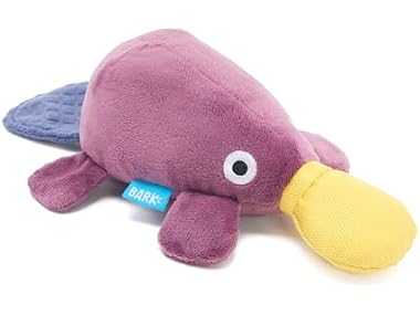 Barkbox Drongo Platypus Dog Toy | Plush Rip & Reveal