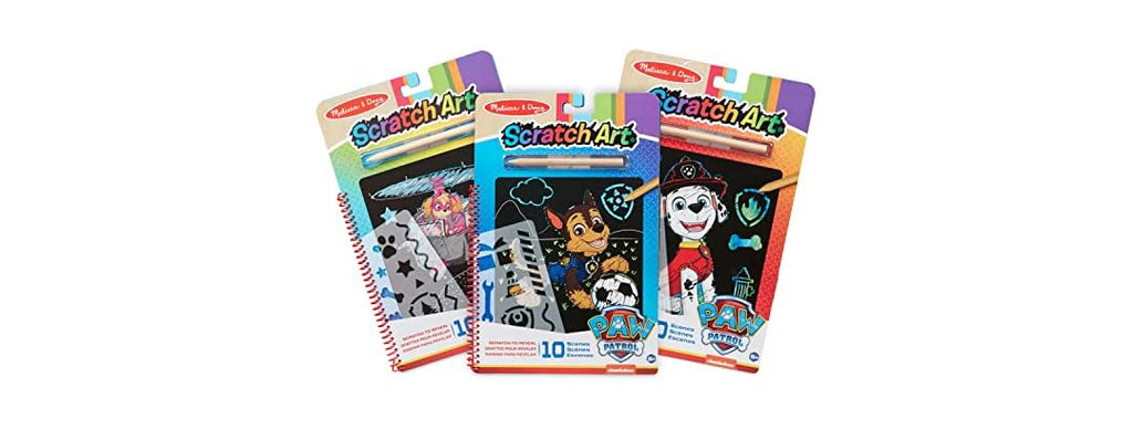 Melissa & Doug PAW Patrol Scratch Art 3-Pack