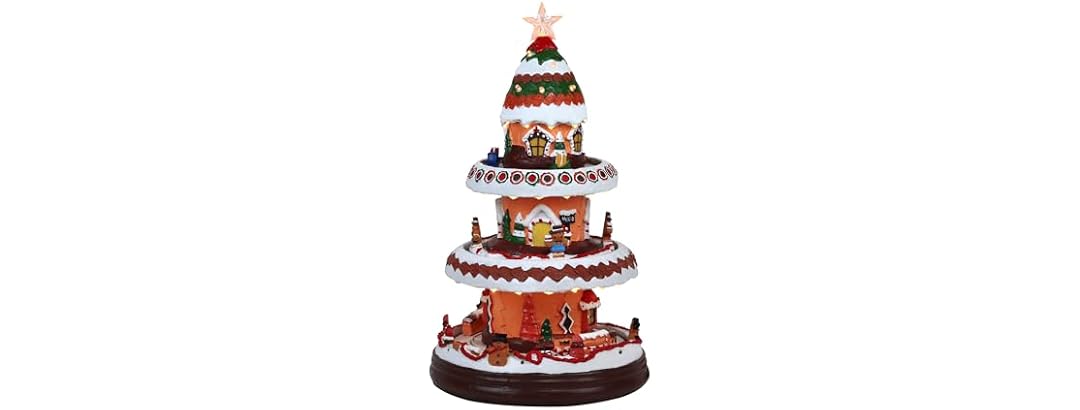 Christmas Village Gingerbread House