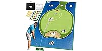 Golf Chipping Game Set w/ Mat & Balls