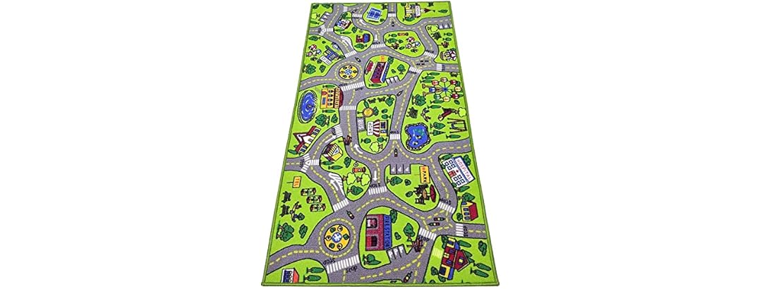 2Pk Carpet Playmat Kids Rug - 71" x 39"