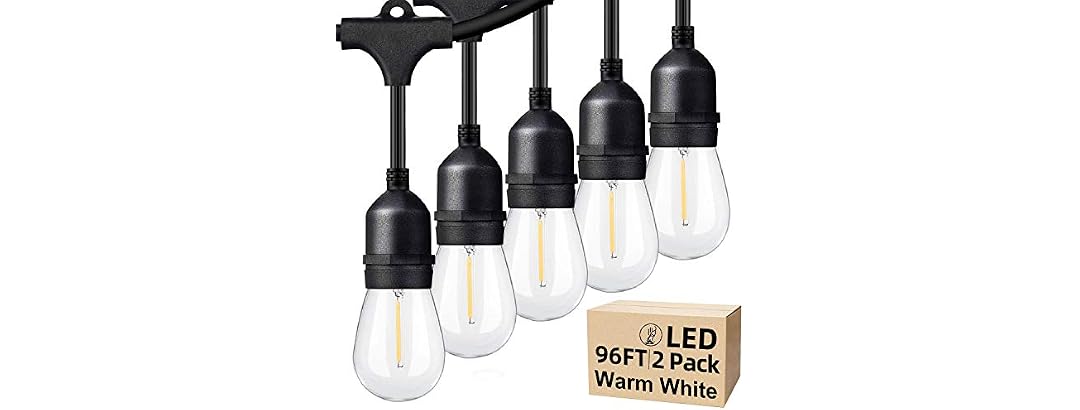 Lakumu B08B13DPYY Outdoor String Lights