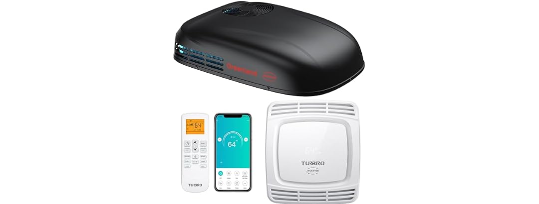 TURBRO Greenland GL14V 14KBTU Inverter RVAC Black