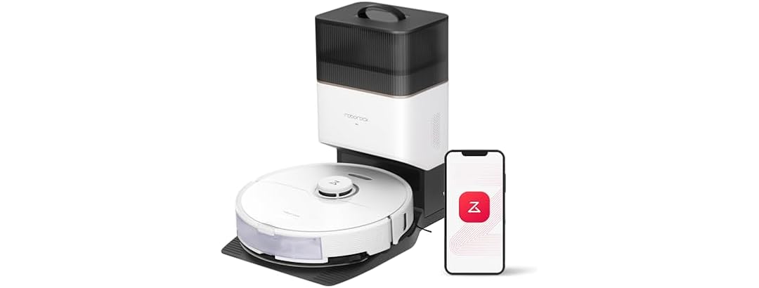 roborock S8+ Robot Vacuum Sonic Mop Self-Empty