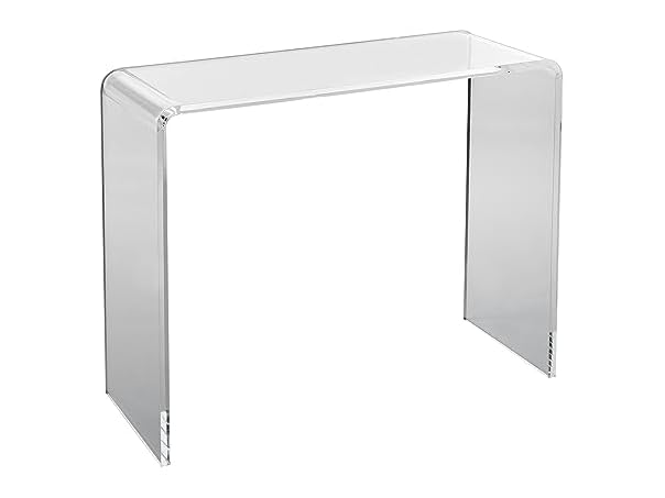 Acrylic Console Table, Clear Acrylic End Table