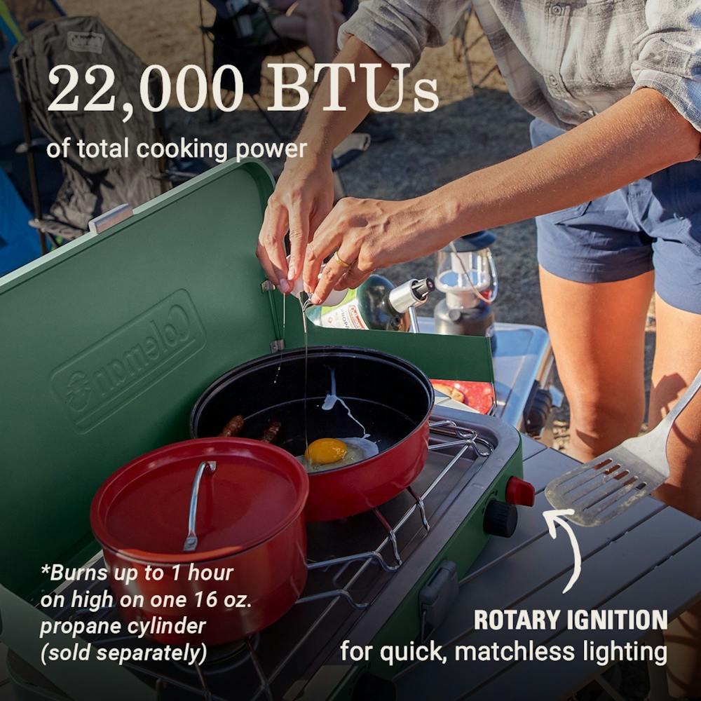 Cascade™ 222 2-Burner Camping Stove
