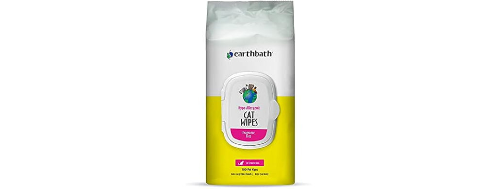 Earthbath Hypoallergenic Grooming Cat Wipes
