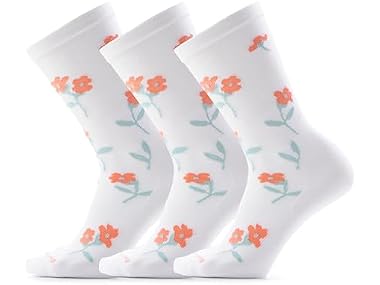 Smartwool Women Everyday Garden Gala Socks White