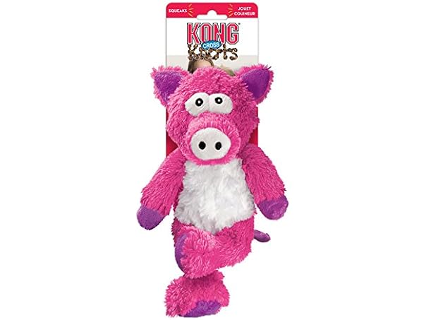 KONG - Cross Knots Pig - Internal Knotted Rop