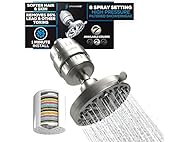 5" Round 23-Stage Filter Shower Head