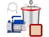 3 Gallon Vacuum Chamber Kit Stainless Steel