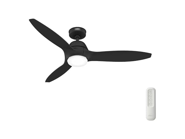 Hunter Fan 52" Fresh Black I/O w/ Remote