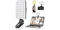 Anautin Selfie Light, 60 LED 2200mAh Rechargeable Cell Phone Fill Light