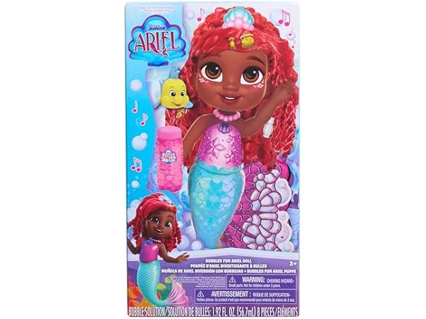 Disney Junior Bubbles Fun Ariel Doll