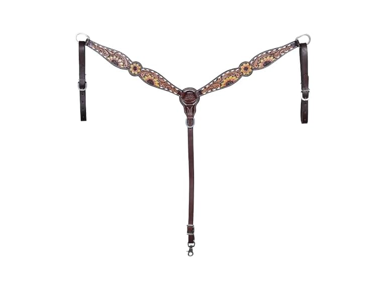 HILASON Western Horse Headstall Breast Collar