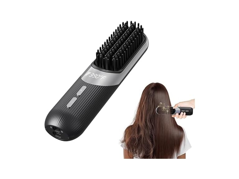 Cordless 2-in-1 Hair Brush