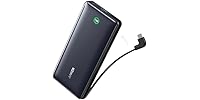 (1 or 2 PACK) Anker 20,000mAh 30W PD Powerbank w/built-in USB-C Cable