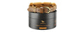 NOAH & PAW Dog Collar, Genuine Leather with Paracord