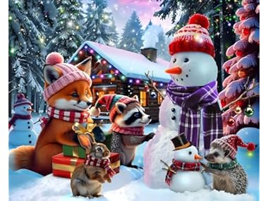 Springbok Christmas Critters 500 Piece Puzzle