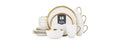 Stone Lain Modern Porcelain 16pc Dinnerware