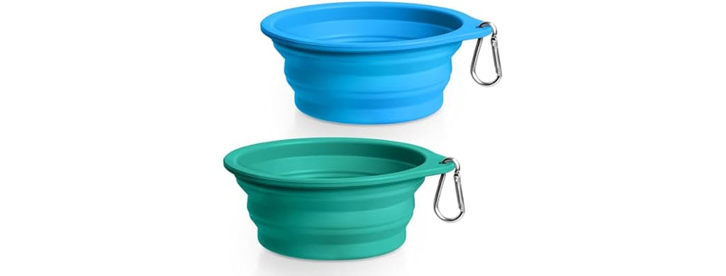 Rest-Eazzzy 2-Pack Collapsible Dog Bowls