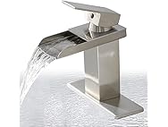 BATHLAVISH Waterfall Bathroom Sink Faucet