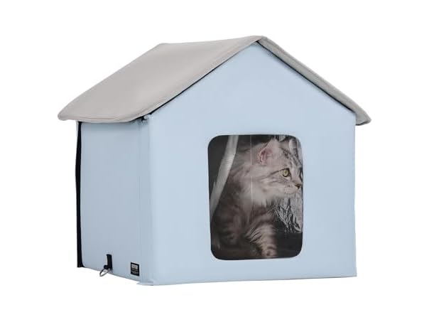 VEVOR Heated Cat House, Outdoor Kitty