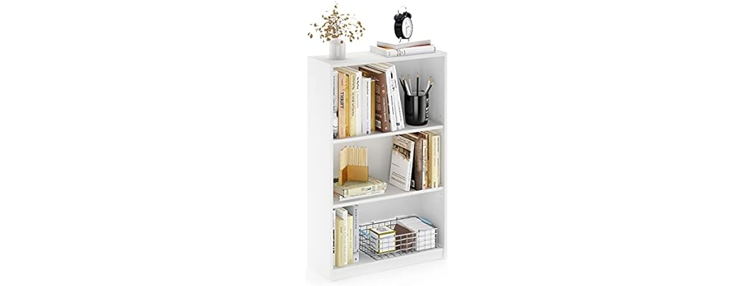 Furinno Jaya Book Shelf, 3-Tier