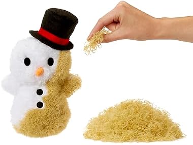 Fluffie Stuffiez Holiday Gingerbread Small Collectible Feature Plush