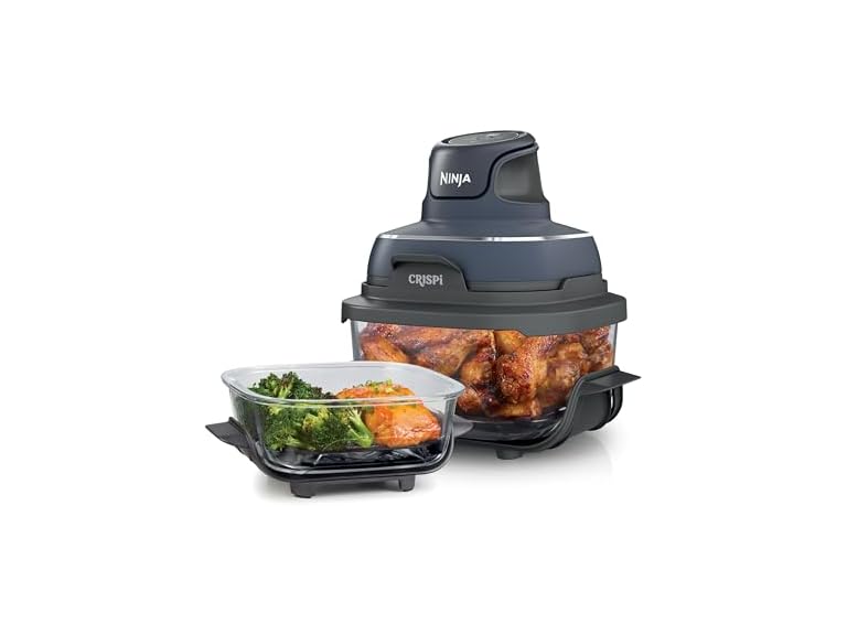 Ninja Crispi 4-in-1 Glass Air Fryer Gray