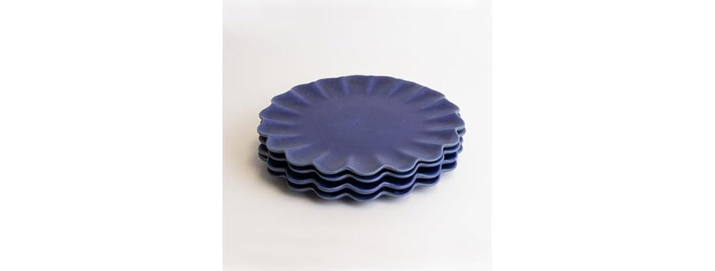 LEMIEUX ET CIE Dhalia 4-Piece Salad Plate Set