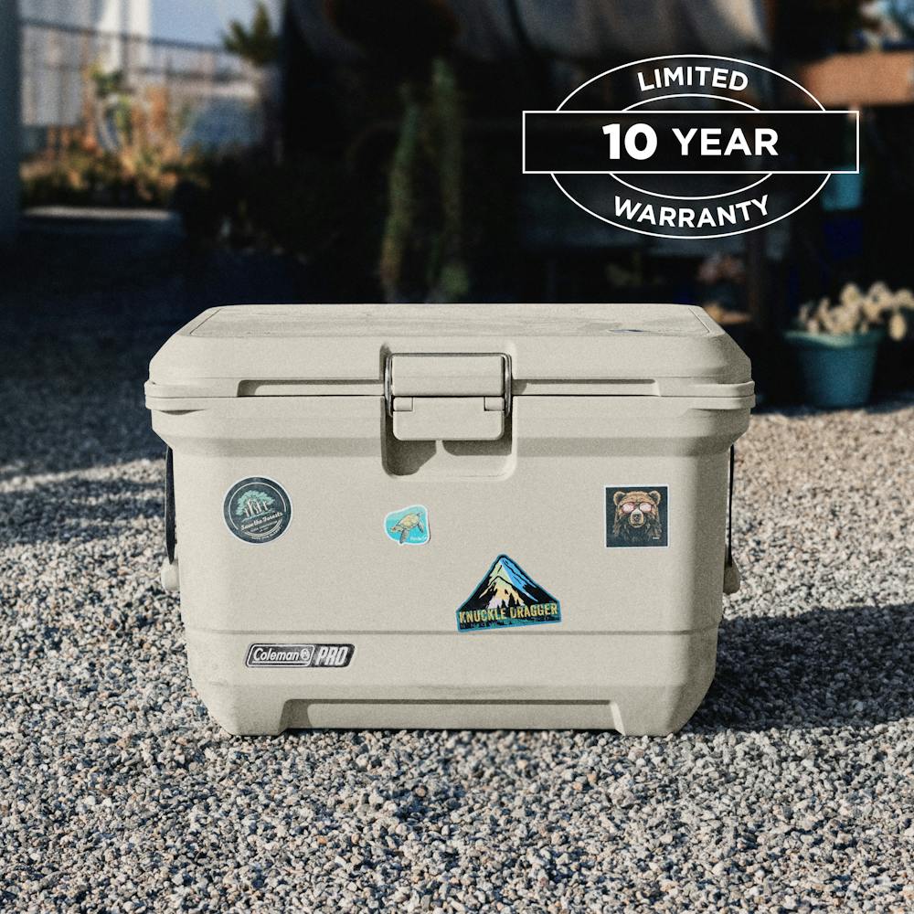 Coleman® Pro 45-Quart Hard Cooler, Desert Sand