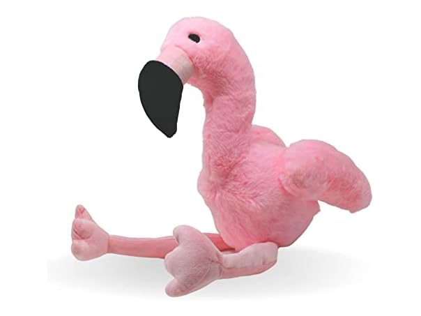 Flourish Pets 3 in 1 Multi-Layer Chew Toy Flamingo