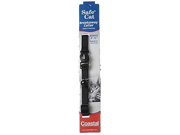 Coastal Breakaway Collar Cat-black