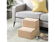 ZINUS Foam 13 Inch 2-Step Step Pet Stairs