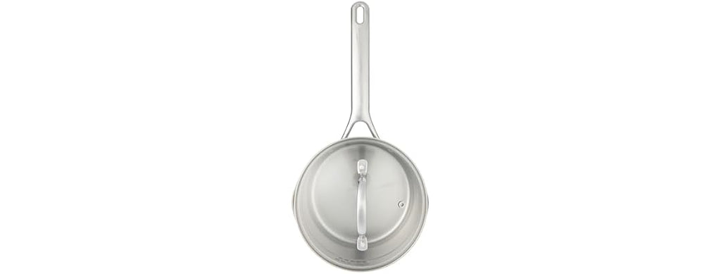 GoodCook Stainless Steel Sauce Pan with Strainer Lid