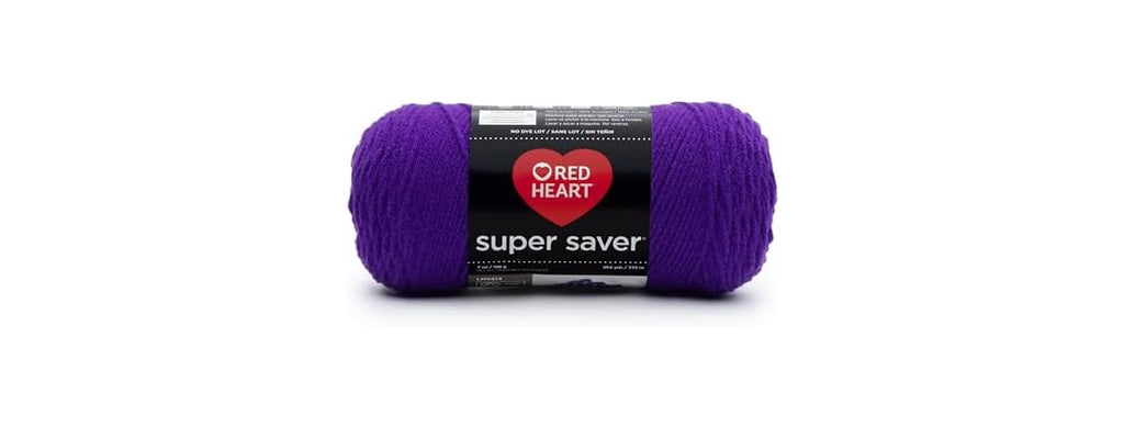 RED HEART Super Saver Yarn, Amethyst