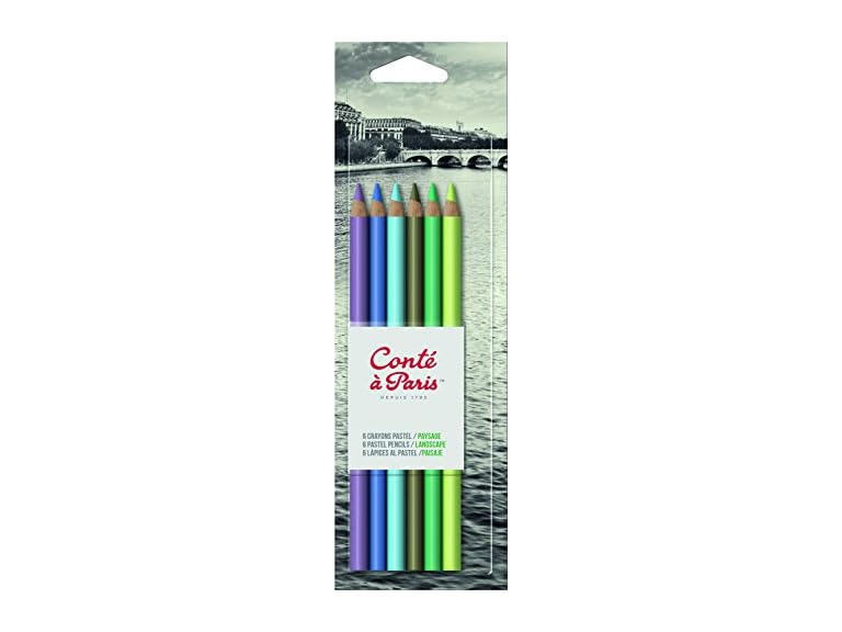 Conte a Paris Pastel Pencils 6Pc Landscape