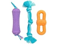Pupstages Flex-Force Chew Dog Toys 3Pk