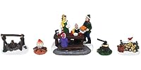 Picnic Scene Christmas Village Figurines