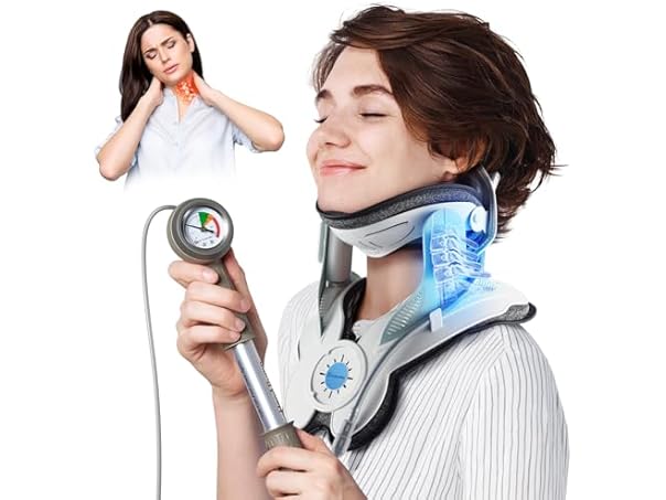 Cervical Traction Device with Air Collar