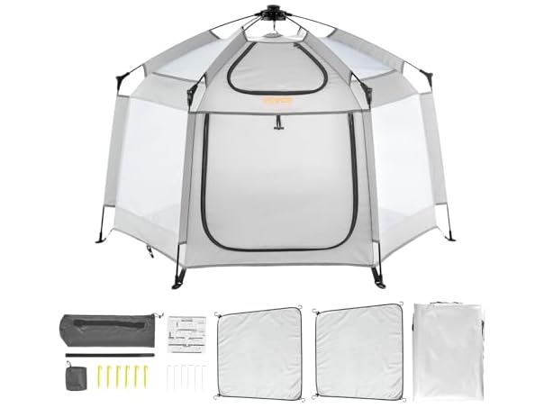 Baby Playpen with Canopy, Indoor/Outdoor