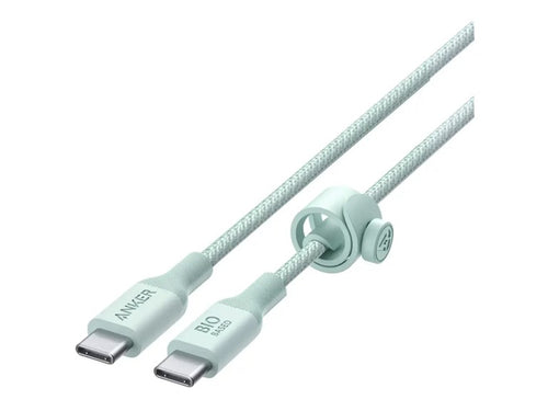 (Value Packs) Anker 10FT 140W Bio-Nylon USB-C to USB-C Cable