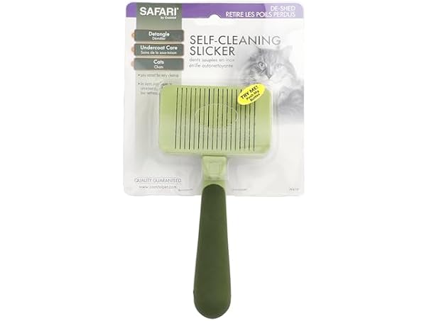 Coastal Pet Safari Self-Cleaning Slicker Brus