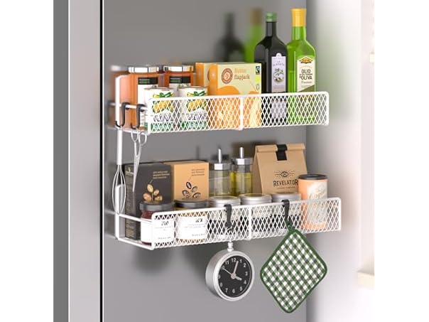 Magnetic Spice Rack for Refrigerator