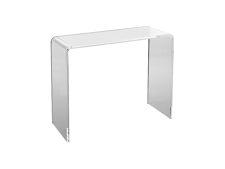Acrylic Console Table, Clear Acrylic End Table
