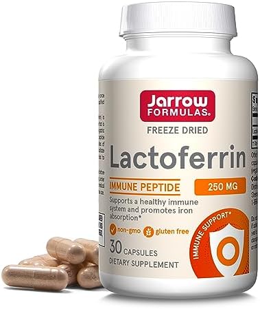 Jarrow Formulas Lactoferrin 250mg 30 Capsules