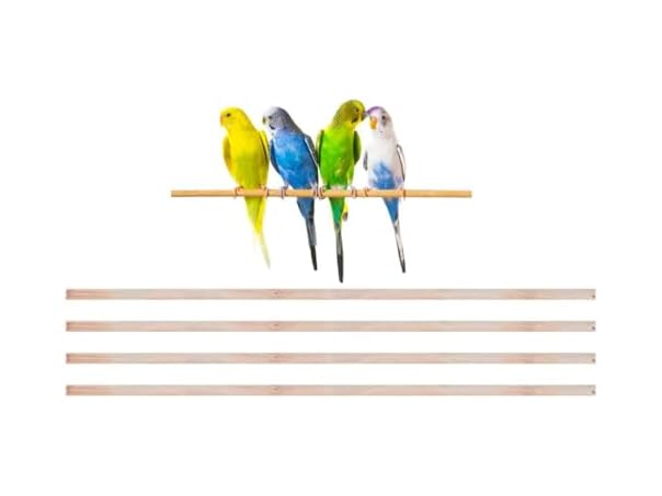 New Natural Wood Perches for Bird Cage, Many